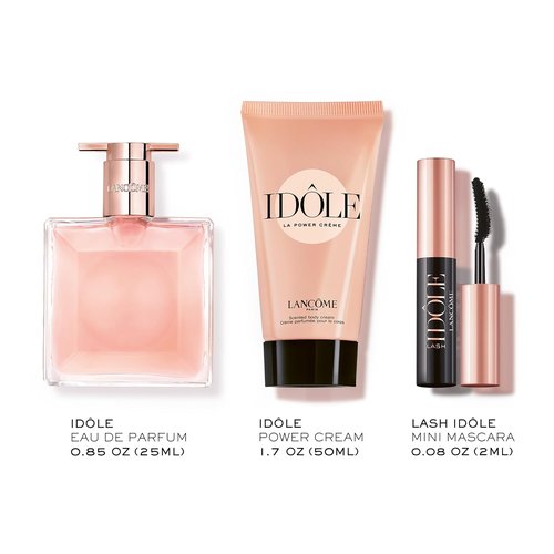 Lancôme Idôle Mother's Day Traveler Set | Full-Size Eau De Parfum, Body Lotion & Mascara