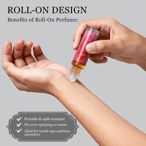 Eitatov Pheromone Perfume for Women, Long-Lasting Vanilla Perfume Oil, Roll-On, Travel Size (0.34 fl oz/10ml)