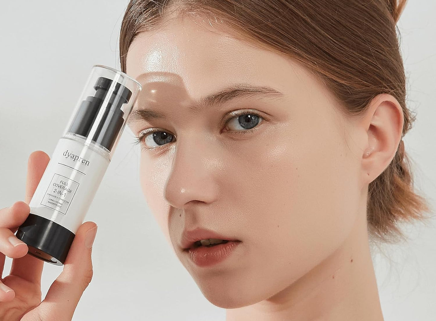 Skiennix Natural Glow Enhancer Liquid Foundation - Lightweight, Buildable Coverage, 30ml | Ideal for All Skin Types