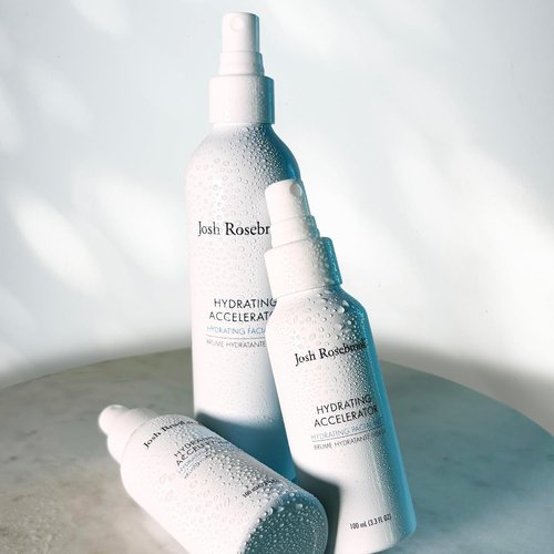 Josh Rosebrook Hydrating Accelerator | Moisturizing Facial Mist - Refreshing Antioxidant Spray for All Skin Types - 100mL (3.3 Oz)