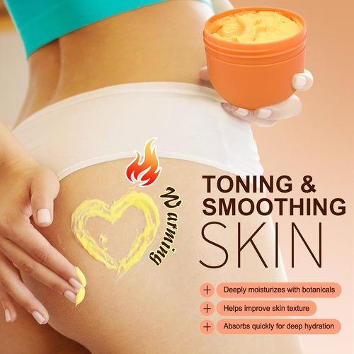 Regine Switzerland Caffeine Hot Cream - Skin Tightening Cellulite Cream for Butt & Thighs | 5.5 Oz