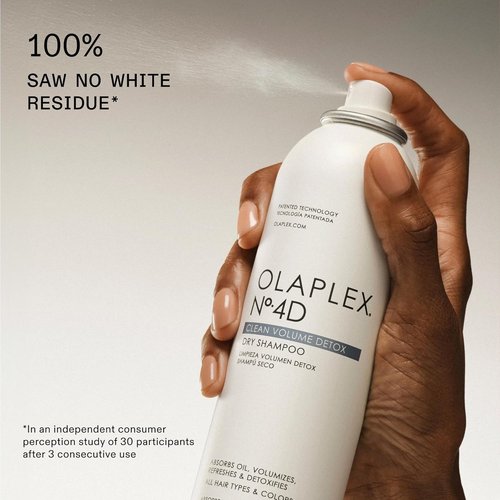 Olaplex Nº.4D Clean Weightless Volume Healthy Scalp Dry Shampoo: Absorbs Oils & Neutralizes Odor | No Powdery Residue | For Coily, Curly, Straight, and Wavy