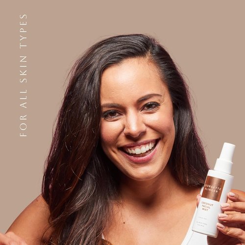 Georgette Klinger Coconut Facial Mist - Hydrating Makeup Setting Spray with Antioxidants | 4.2 oz