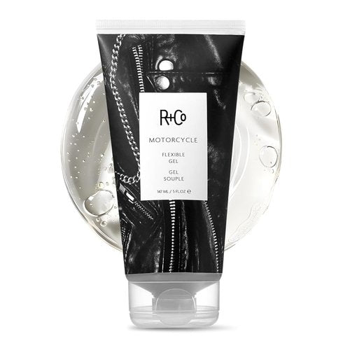 R+Co Motorcycle Flexible Gel - Hybrid Styling Gel for Flexible Hold & Wax-Like Shine - 5 oz