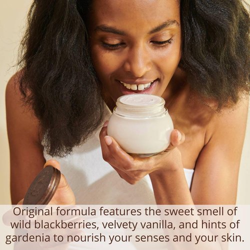Savannah Bee Company Ultra-Rich Royal Jelly Body Butter - Deeply Moisturizes & Revitalizes Skin | Blackberry & Vanilla Scent (6.7 Oz & 1.65 Oz)