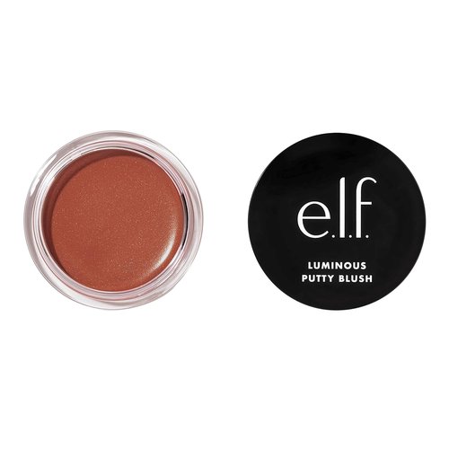 e.l.f. Luminous Putty Blush - Buildable Creamy Blush With Subtle Shimmer Finish | Vegan, Barbados