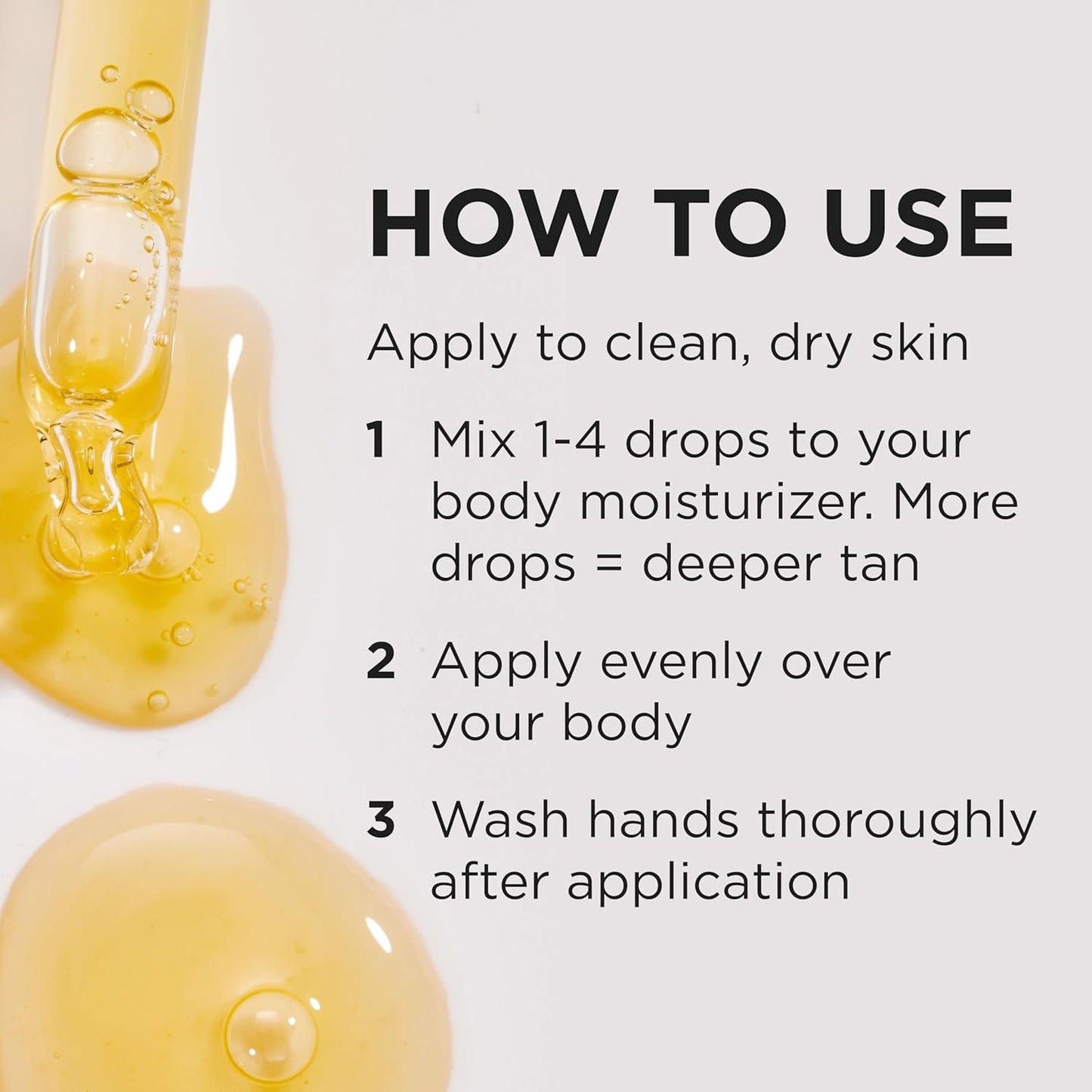 TAN-LUXE The Body Self Tan Drops - Customizable Tanning Solution for Radiant Skin