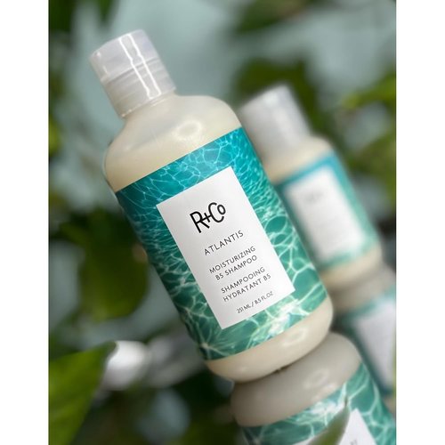 R+Co ATLANTIS Moisturizing B5 Shampoo - Hydrating & Strengthening Formula for All Hair Types