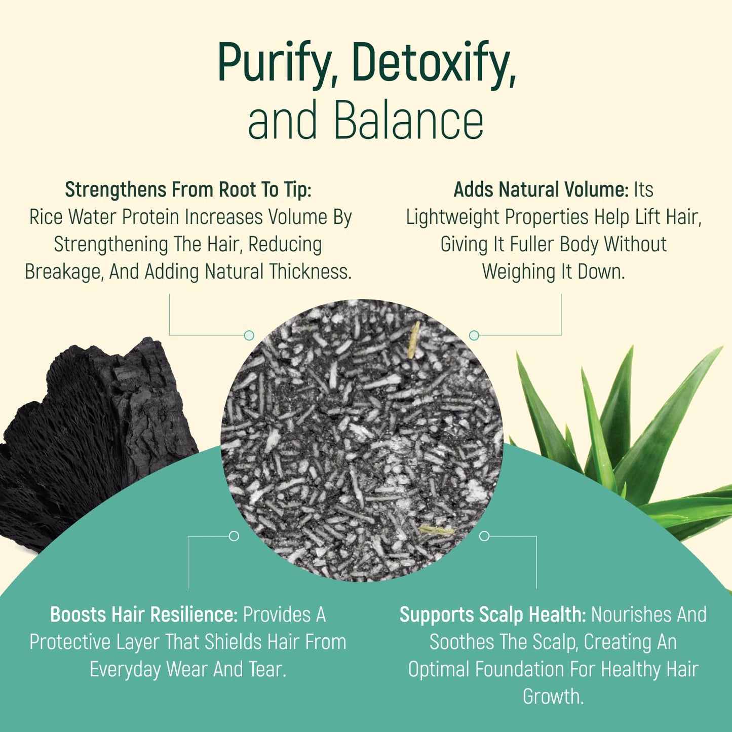 Skiennix Solid Shampoo Bar & Conditioner - 100% Organic Hair Soap with Bamboo Charcoal & Essential Oils