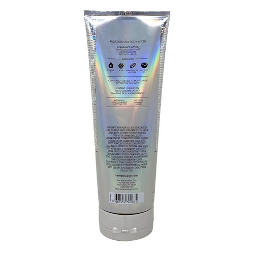 Bath & Body Works Platinum 5-Piece Set | Moisturizing Body Wash, Cream & Lotion with Charcoal Scrub Bar Soap - Full Size
