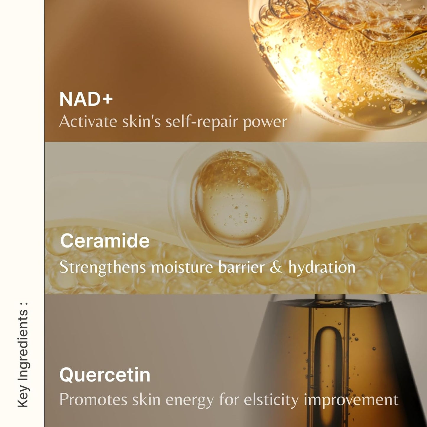 The Whoo Bichup Ultimate Recovery Youth Serum - Intensive Anti-Aging Skincare with NAD+ & Ceramide for Wrinkles | Day & Night Firming Treatment