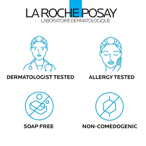 La Roche-Posay Mela B3 Gel Cleanser - Anti-Aging Face Wash with Niacinamide & PHA for Dark Spots & Discoloration