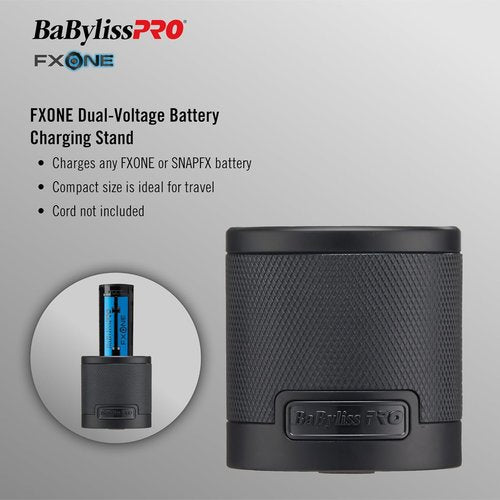 BaBylissPRO FXONE Universal Battery Charging Stand - Efficient Charging Solution for All Your Grooming Needs