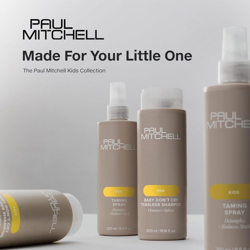 Paul Mitchell Baby Don’t Cry Shampoo - Tear-Free Formula That Cleanses & Softens Hair for Kids