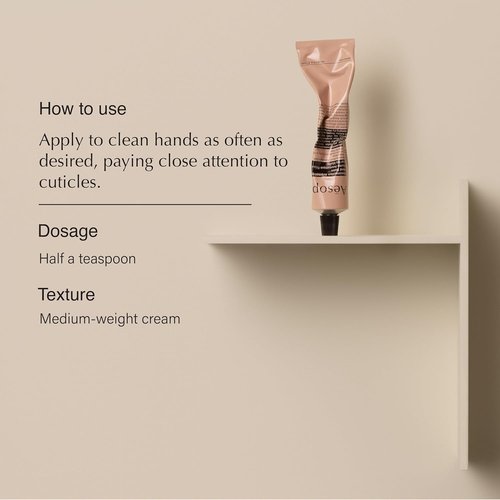 Aesop Resurrection Aromatique Hand Balm - Nourishing Lotion with Sweet Almond & Macadamia Nut | 2.4 oz / 75mL