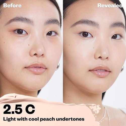Kosas Revealer Concealer - Hydrating Medium Coverage Liquid Makeup with Hyaluronic Acid | Tone 2.5 C