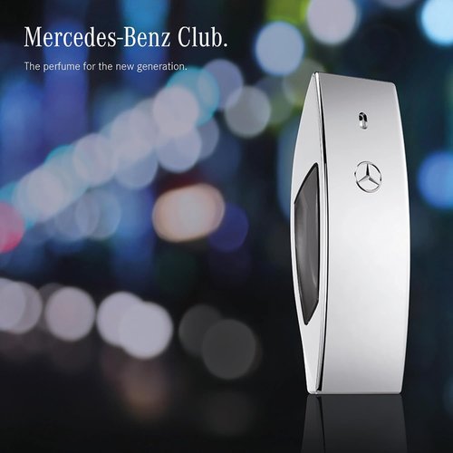 Mercedes Benz Club Cologne for Men - Citrus & Aquatic Notes - Long-Lasting 3.4 oz EDT Spray