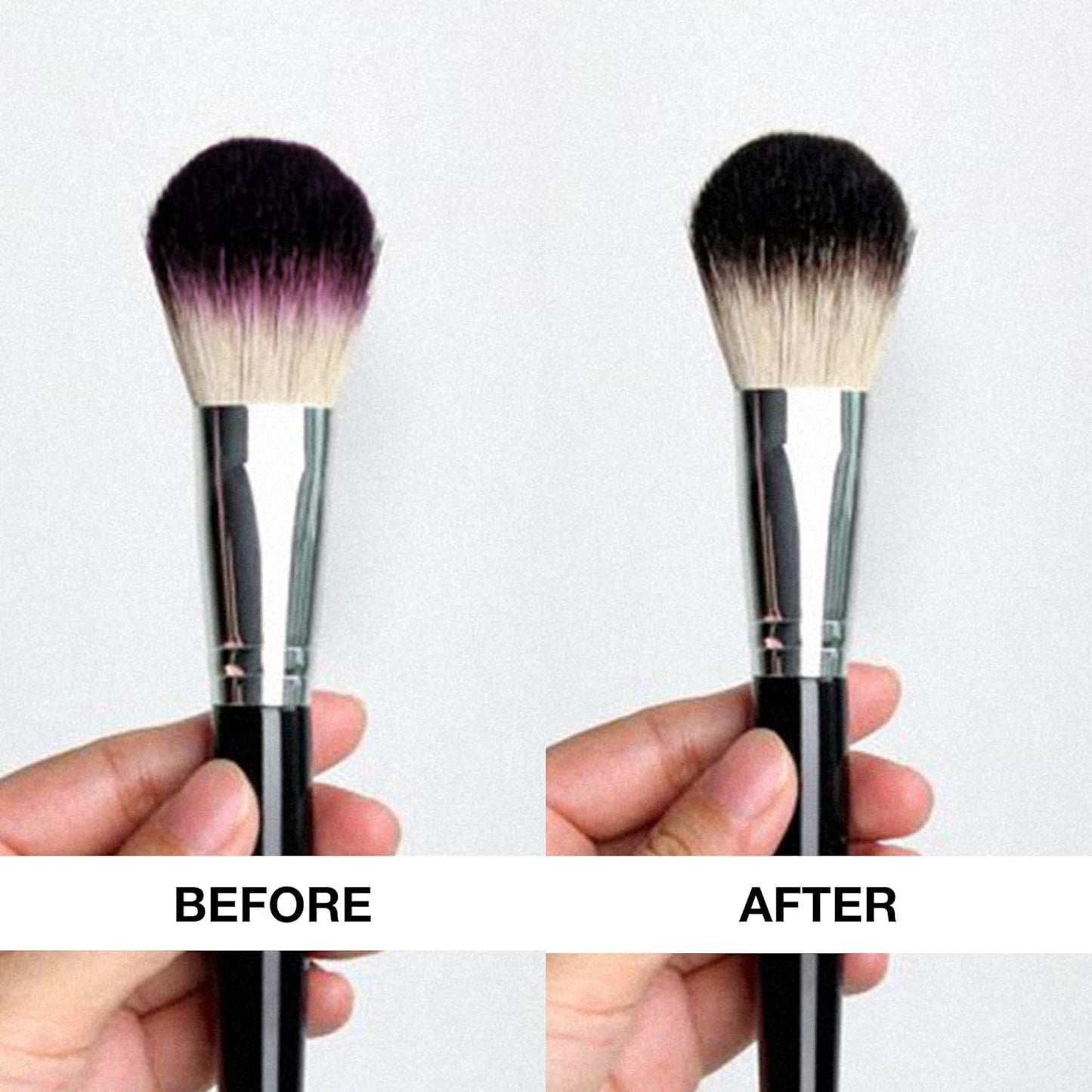 Skiennix Makeup Brush Cleaner - Rinse-Free Deep Clean & Quick Dry - 16 fl oz for Natural & Synthetic Brushes