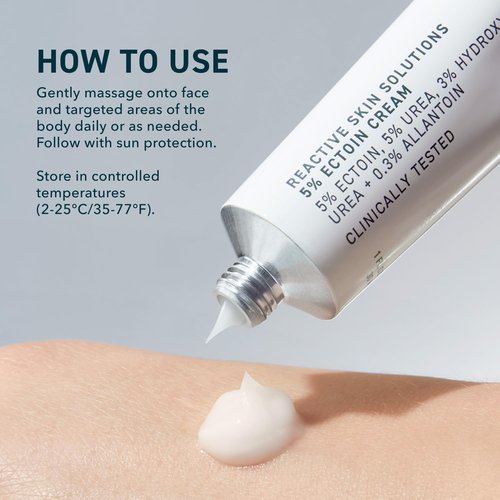 Prequel Reactive Skin Solutions - Soothing Face Moisturizer for Sensitive Skin | Hydrating Barrier Cream with 5% Ectoin, Urea & Allantoin