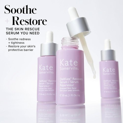 Kate Somerville DeliKate Recovery Serum - Hydrating Treatment for Sensitive Skin, 1 Fl Oz | Redness Relief