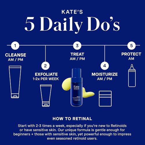 Kate Somerville Mega-A Skin Transforming Serum - Anti-Aging Hyaluronic Acid for Smooth Skin, 1 Fl. Oz