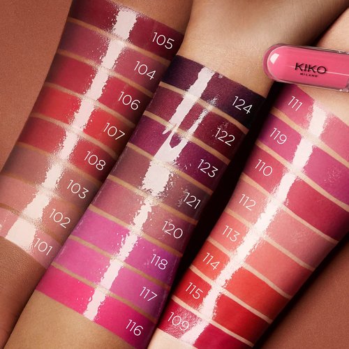 KIKO Milano Unlimited Double Touch Liquid Lipstick - Long-Lasting Color & Hydration | Vibrant Shades