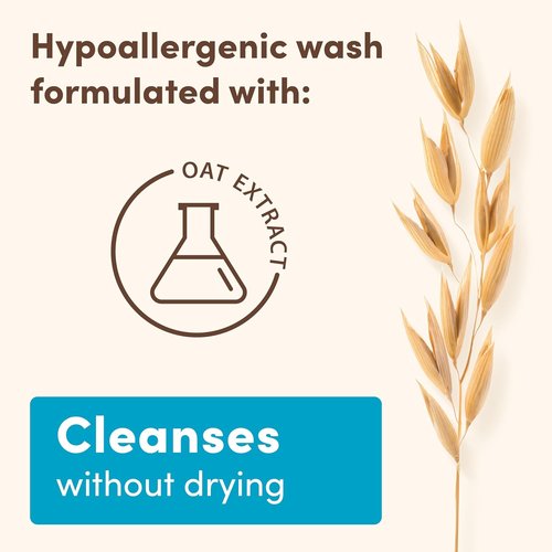 Aveeno Baby Daily Moisture Body Wash & Shampoo - Gentle 2-in-1 Formula with Oat Extract, 18 fl. oz.