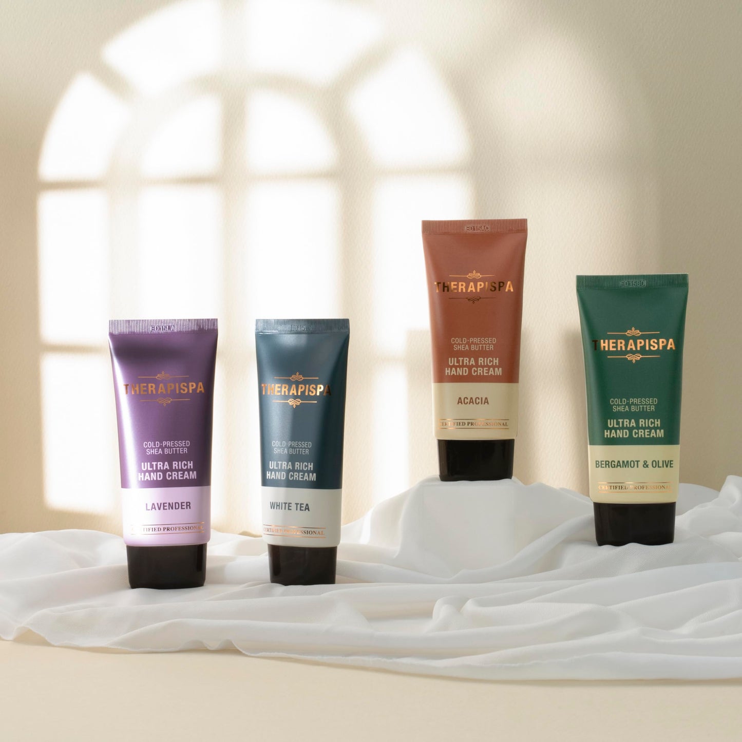 THERAPISPA Ultra Rich Hand Cream – Intensive Hydration & Repair for Dry, Chapped Hands | Enriched with Shea Butter, Ceramides, Niacinamide (B3) & Panthenol (B5) (Acacia, 2.0 oz, Pack of 1)