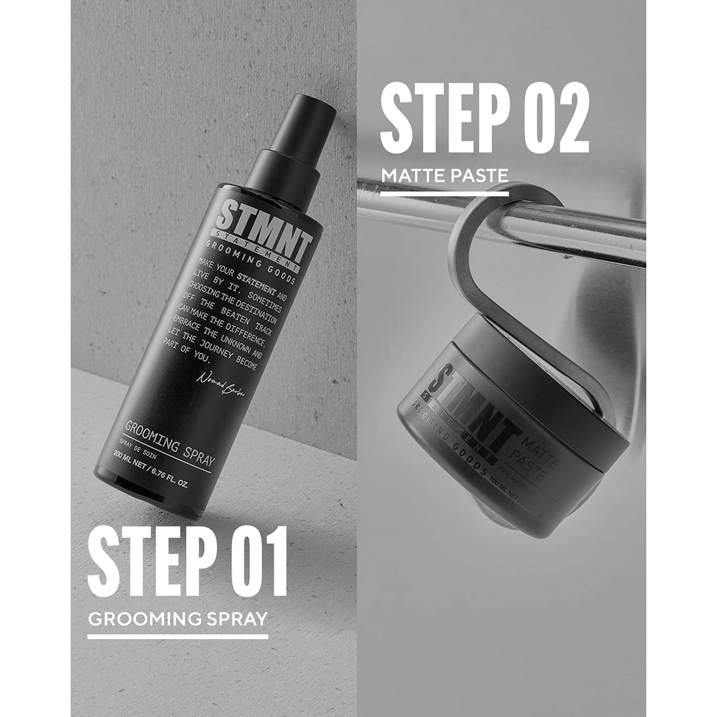 STMNT Grooming Goods Matte Paste - Strong Hold & Natural Finish | Perfect for All Hair Types