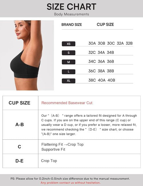 POSHDIVAH Women's Mid-Impact Sports Bra - Removable Padding & Criss Cross Back for Yoga, Running, Gym