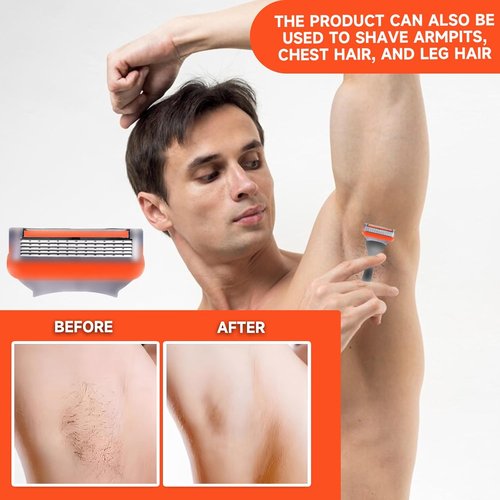 Gillette Fusion 5 Razor Blades - 24 Premium 5-Layer Stainless Steel Refills for Smooth Shaving