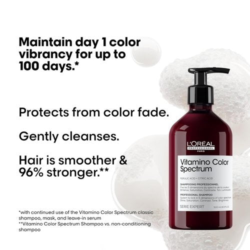 L'Oréal Professionnel Paris Vitamino Color Spectrum Shampoo & Mask Set | Maintains Vibrant Color & Strengthens Hair