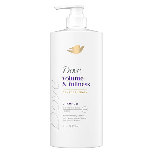 Dove Shampoo - Volume & Fullness for Fine Hair | Bio-Protein Care Technology, 28 Fl Oz