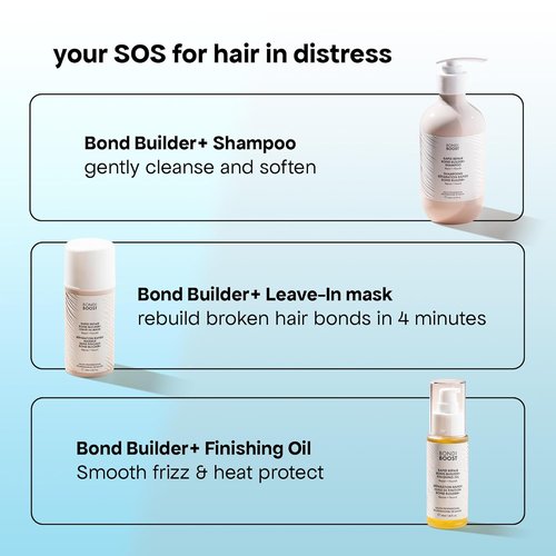BONDIBOOST Rapid Repair Bond Builder - Leave-In Treatment for Dry, Damaged Hair | 3.38 fl oz, Strengthens & Restores Shine