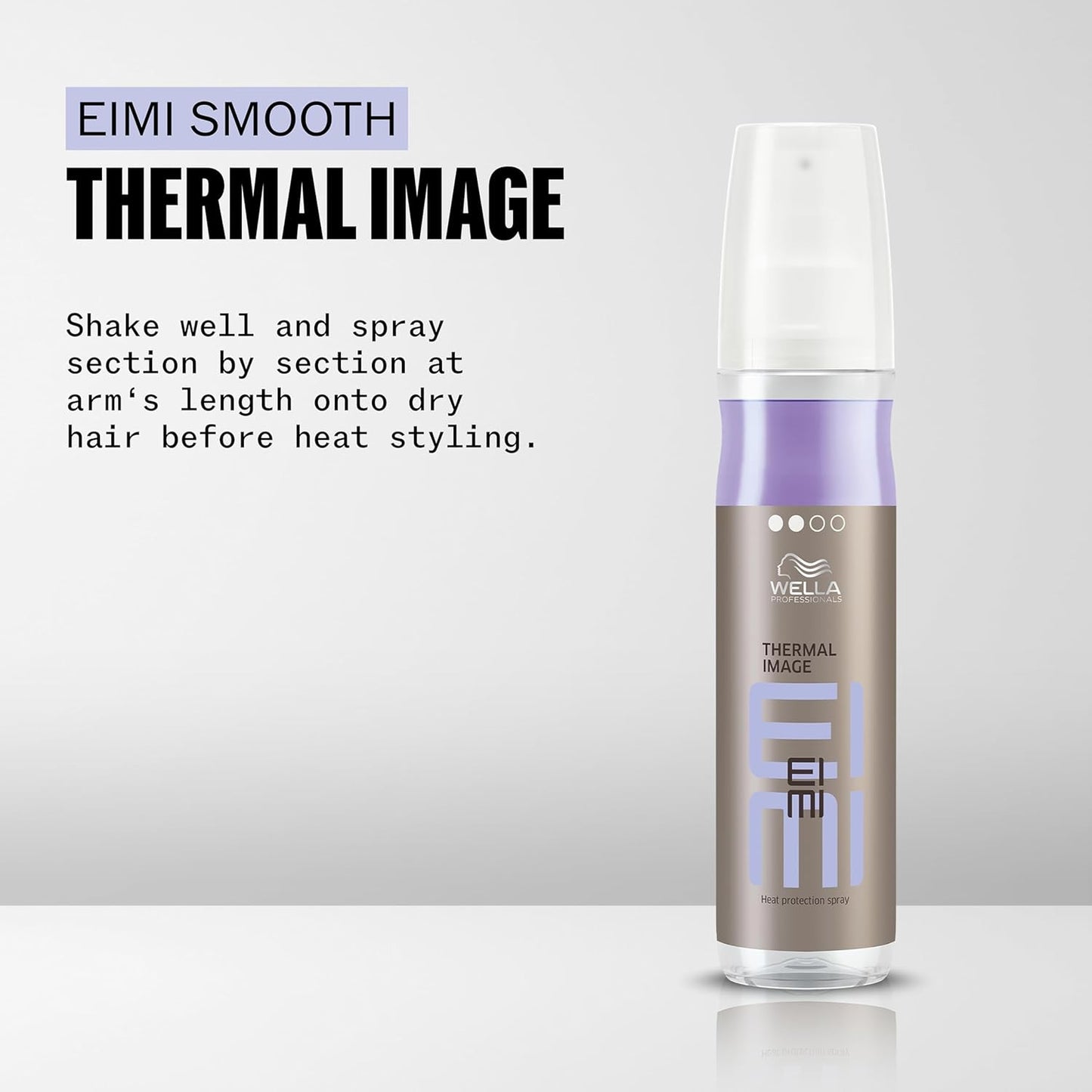 Wella Professionals EIMI Thermal Image - Heat Protection Hair Spray for Smooth, Shiny Styles | 5.07 Fl Oz
