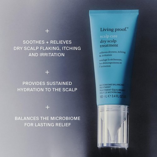 Living Proof Scalp Care Dry Scalp Treatment - Lightweight Hydrating Formula for Itching Relief | 3.4 oz