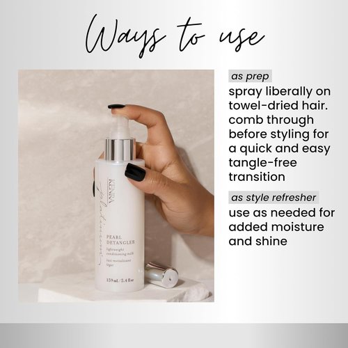 Kenra Platinum Pearl Detangler - Lightweight Conditioning Milk for Smooth, Tangle-Free Hair