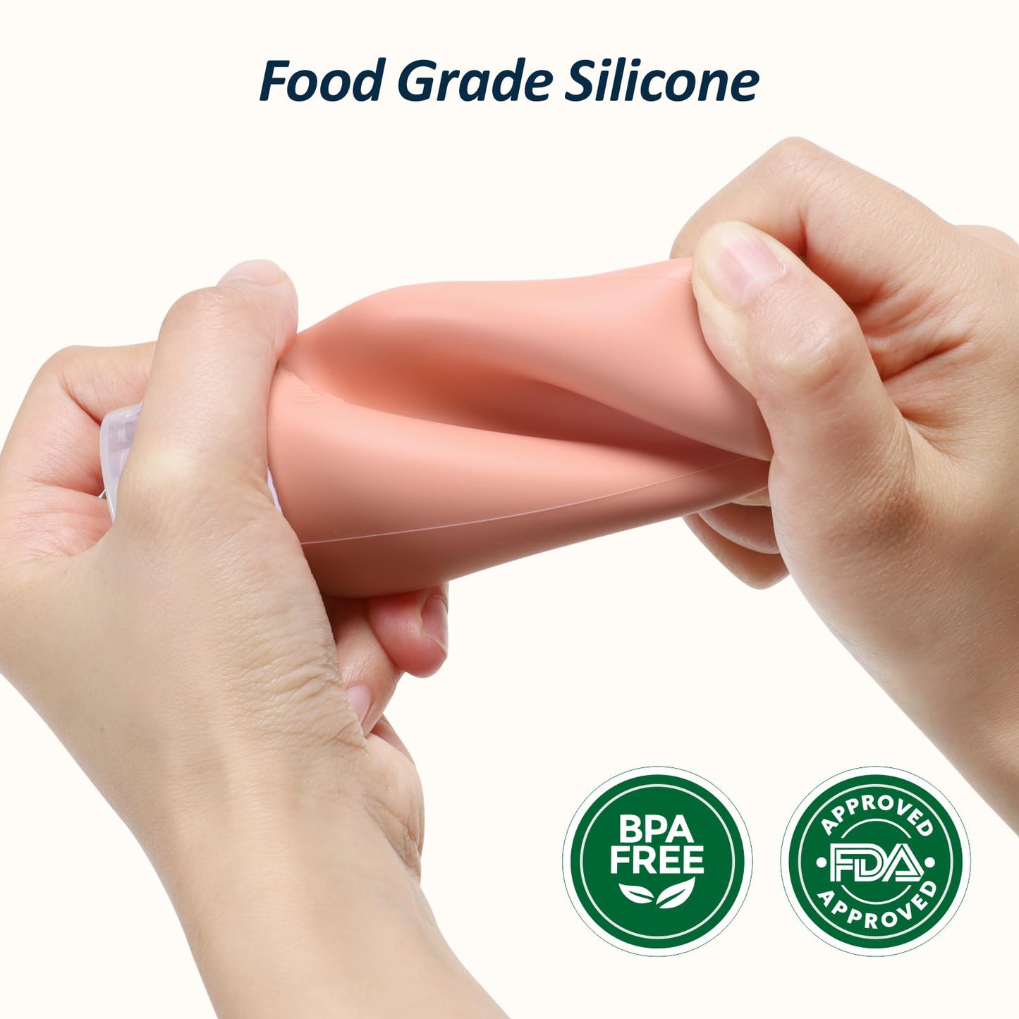 PACKISM TSA Approved Toiletry Bag with Bottles - Travel Essentials 8 Pack Leakproof 3.4oz Silicone Travel Bottles for Toiletries, Shampoo Conditioner Lotion Body Wash BPA Free, Pink