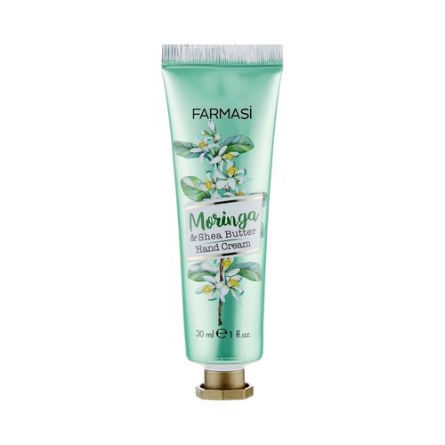 FARMASi Hand Cream - Intensive Moisturizing Lotion with Shea Butter | Travel Size 1 fl oz, Moringa & Shea