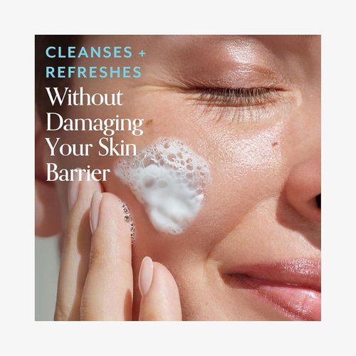 Bliss One & Done Daily Cream Facial Cleanser - Moisturizing Vegan Face Wash for Dry Skin | 6 Fl Oz