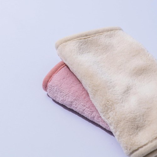 ERASE YOUR FACE Makeup Remover Cloths - Reusable Microfiber Towels for Effortless Makeup Removal - Water Activated, Dual-Sided Design (4 Count)