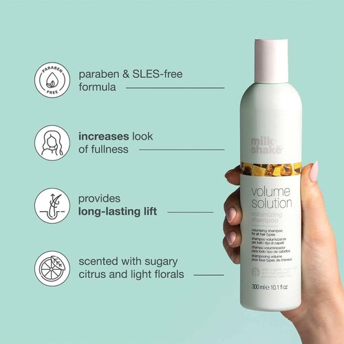 Milk_Shake Volumizing Shampoo - Thickening Formula for Fine Hair | Boosts Volume & Body