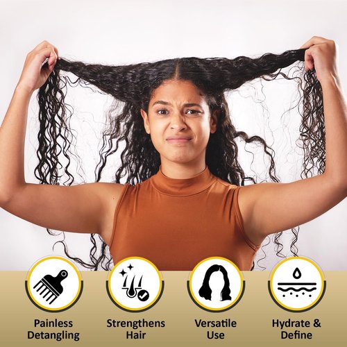 KizaiaCare Ultimate Matted Hair Detangler - Painless Solution for All Hair Types | Adults & Children