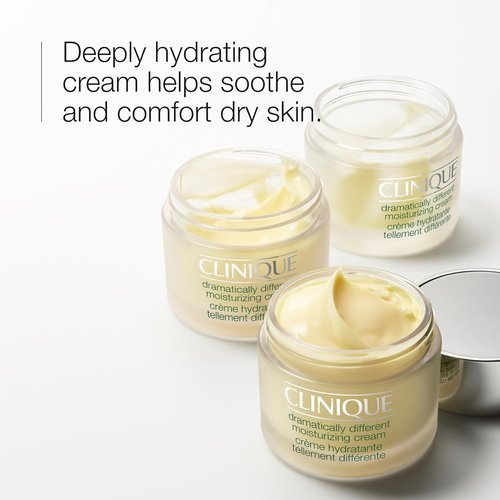 Clinique 3-Step Moisturizing Face Cream - Hydrating Formula for Dry Skin, 1.7 Fl Oz