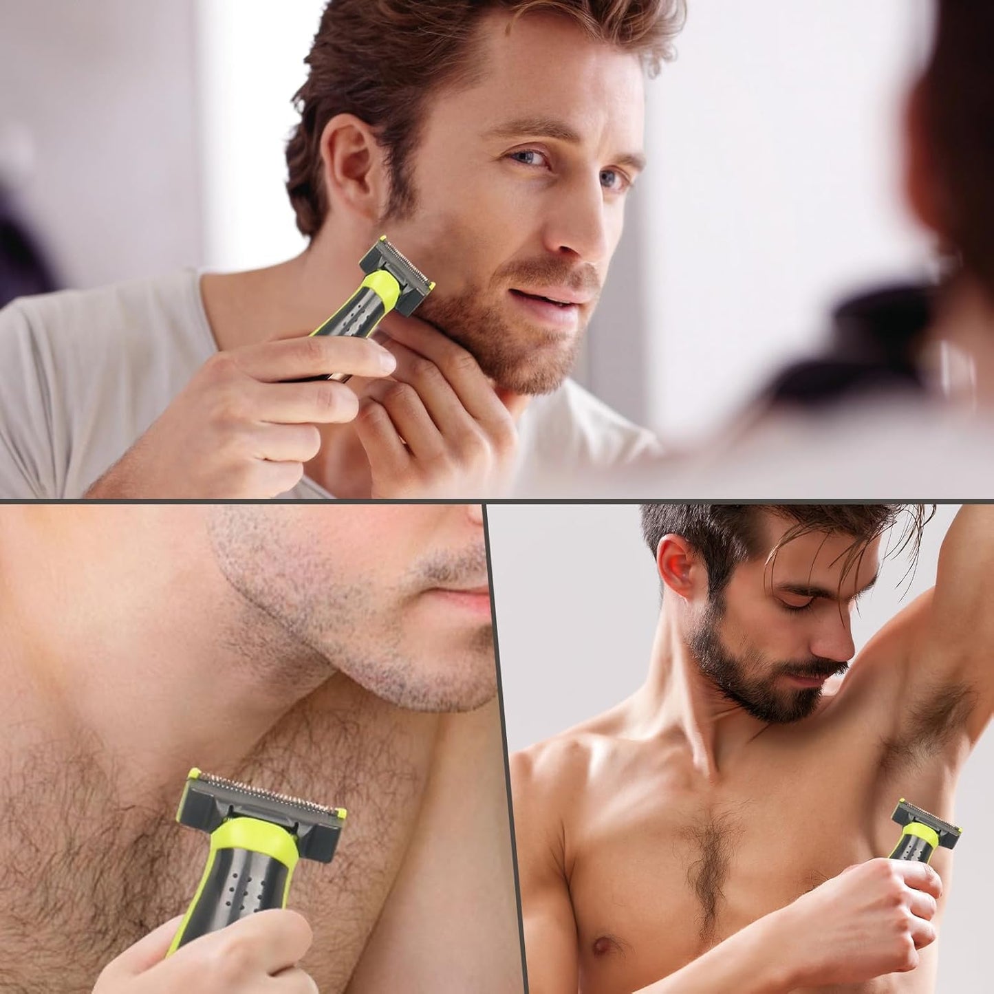 Skiennix Beard Trimmer - Rechargeable Electric Grooming Kit for Men | Washable, Versatile & Durable