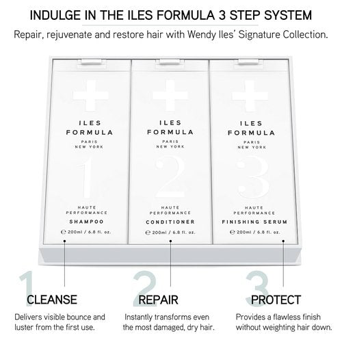 ILES FORMULA Hydrating Shampoo for Dry, Damaged Hair | Sulfate-Free, Salon-Grade Moisturizer