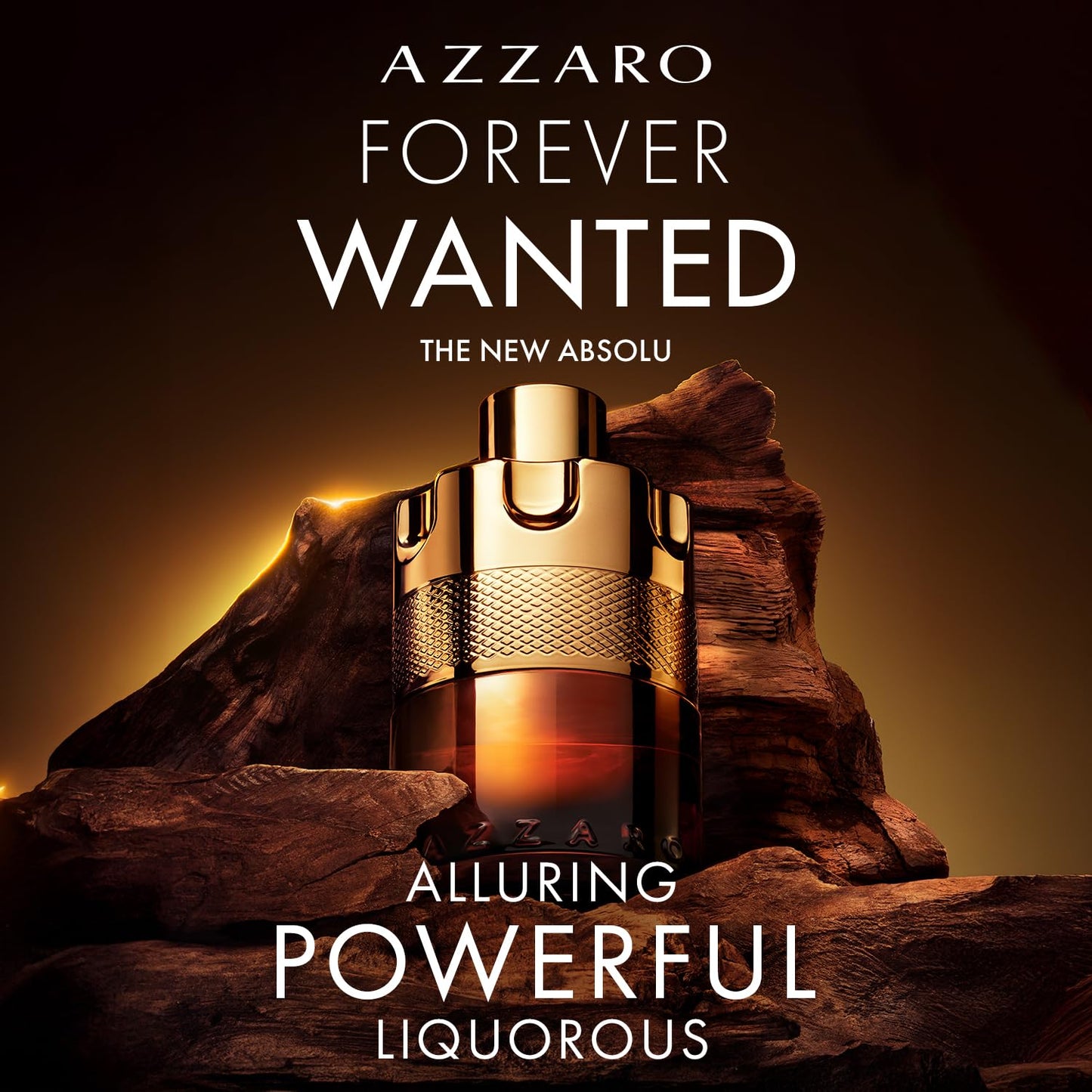 Azzaro Forever Wanted Absolu - Men's Cologne with Incense, Whisky & Vanilla - Long-Lasting Luxury Fragrance