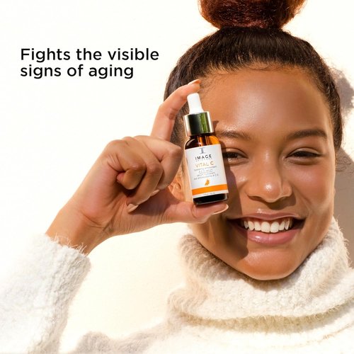 IMAGE Skincare VITAL C Serum - Hydrating Vitamin A, C & E Complex for Brightening | 1 fl oz
