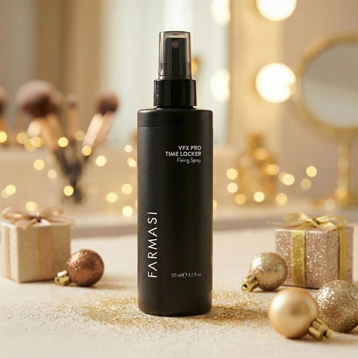 Farmasi Makeup Time Locker - Long-Lasting Oil-Free Setting Spray for All-Day Wear | 4.2 fl. oz / 125 ml