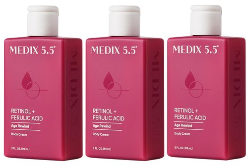 MEDIX Body Cream & Face Moisturizer Lotions For Dry Skin, Crepey Skin, & Wrinkles | Skincare Body Lotion Collection, Large 15 Fl Oz Bottle